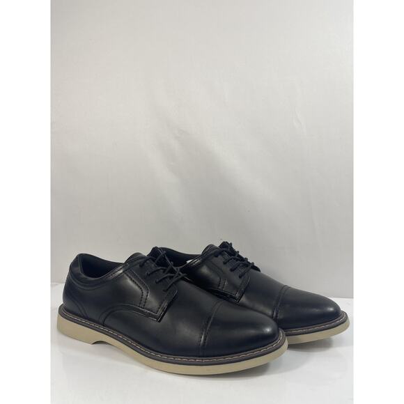 Alfani Shoes Mens Size 10.5 Black Theo Cap Toe Derby Dress Oxford New Box main image 7